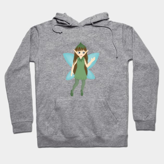 Fairy in Green Hoodie by Geometrico22